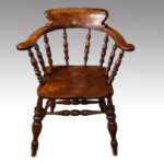 Victorian captains desk chair