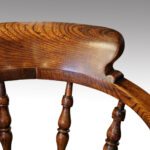 Victorian captains desk chair - Image 7