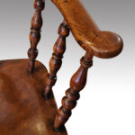Victorian captains desk chair - Image 6
