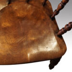 Victorian captains desk chair - Image 4