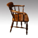Victorian captains desk chair - Image 2