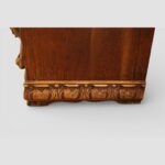 Victorian Carved Oak Settle - Image 9