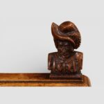 Victorian Carved Oak Settle - Image 6