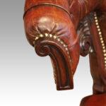 Victorian cockfighting chair - Image 8