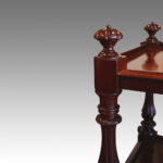 Victorian mahogany small dumb waiter - Image 7
