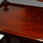 Victorian mahogany small dumb waiter - Image 6