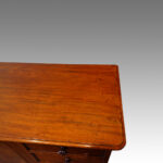 Victorian mahogany dwarf wardrobe - Image 9