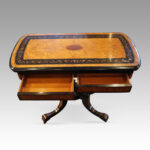 Victorian ebonised card table - Image 2