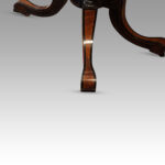 Victorian ebonised card table - Image 12