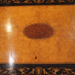 Victorian ebonised card table - Image 4