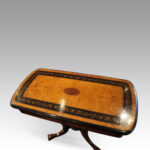 Victorian ebonised card table - Image 3