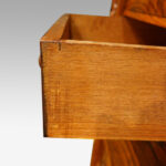 Victorian Wellington chest in walnut - Image 8