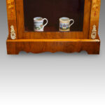 Victorian floral inlaid pier cabinet - Image 7