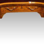 Victorian inlaid Satinwood desk - Image 4