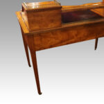 Victorian inlaid Satinwood desk - Image 12