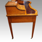 Victorian inlaid Satinwood desk - Image 13