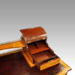 Victorian inlaid Satinwood desk - Image 14