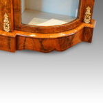 Victorian inlaid burr walnut credenza - Image 6