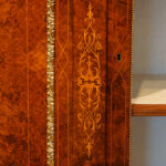 Victorian inlaid burr walnut credenza - Image 14