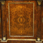 Magnificent Victorian inlaid burr walnut straight front credenza Now Sold - Image 2