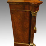 Magnificent Victorian inlaid burr walnut straight front credenza Now Sold - Image 9