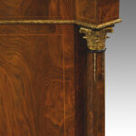 Magnificent Victorian inlaid burr walnut straight front credenza Now Sold - Image 10