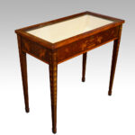 Victorian inlaid curio table - Image 3