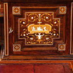 Victorian inlaid rosewood desk by James Shoolbred - Image 3