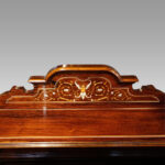 Victorian inlaid rosewood desk by James Shoolbred - Image 15