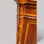 Victorian inlaid mahogany display cabinet - Image 8