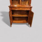 Victorian inlaid mahogany display cabinet - Image 11