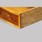 Victorian inlaid mahogany display cabinet - Image 12