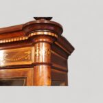 Victorian inlaid mahogany display cabinet - Image 2