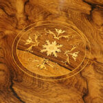 Victorian inlaid rosewood coffee table - Image 5