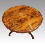 Victorian inlaid rosewood coffee table - Image 7