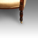 Victorian Inlaid rosewood double ended sofa - Image 3