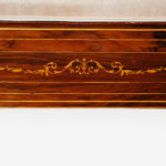 Victorian inlaid rosewood duet stool - Image 7