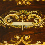 Victorian inlaid rosewood fitted box - Image 9