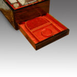 Victorian inlaid rosewood fitted box - Image 8