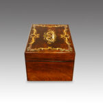 Victorian inlaid rosewood fitted box - Image 4