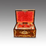 Victorian inlaid rosewood fitted box - Image 2