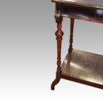 Victorian inlaid rosewood side-table - Image 2