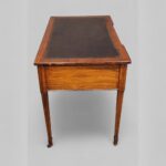 Victorian inlaid rosewood writing table - Image 5