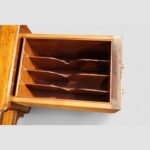 Victorian inlaid rosewood writing table - Image 3