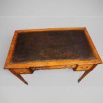 Victorian inlaid rosewood writing table - Image 2