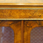 Victorian inlaid walnut pier cabinet Now Sold - Image 3