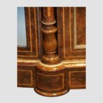 Victorian inlaid walnut 4 door credenza - Image 3