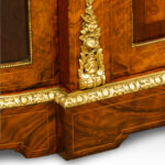 Victorian inlaid walnut 4 door credenza Now Sold - Image 3