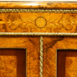 Victorian inlaid walnut 4 door credenza Now Sold - Image 2