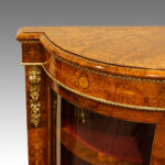 Victorian inlaid walnut 4 door credenza Now Sold - Image 5
